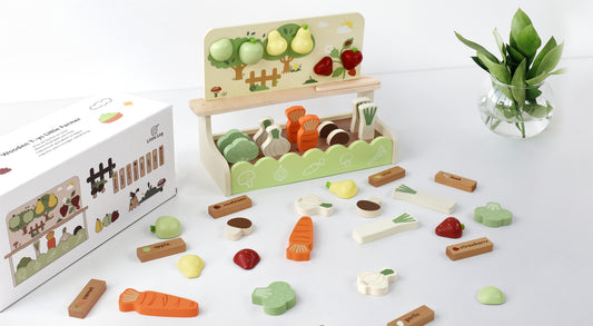 Unleash the Fun with Wooden Vegetable Toys!