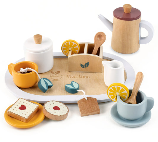 Wooden Toy Tea Set